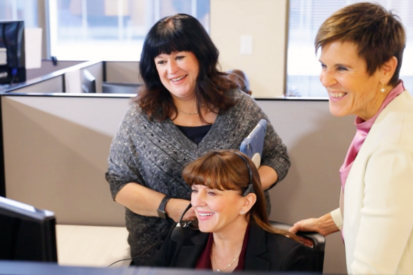 Paula Catalano, Meg Scotty, and Tracy Kaufmann Brennan & Clark